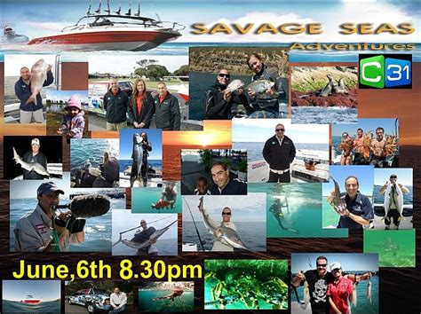 chanel 31 that fishing|Savage Seas Adventures airs on Channel 31 .